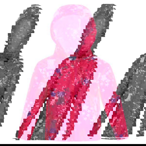 Regatta Kids Peppa Pig Packaway Waterproof Jacket - Fusion Pink