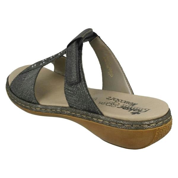 Rieker Ladies Rieker Diamante Cut Out Sandal 65950