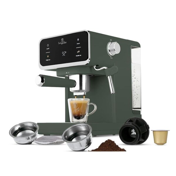 Berlinger Haus Digital Espresso Coffee Maker, 3 in 1 BH9850