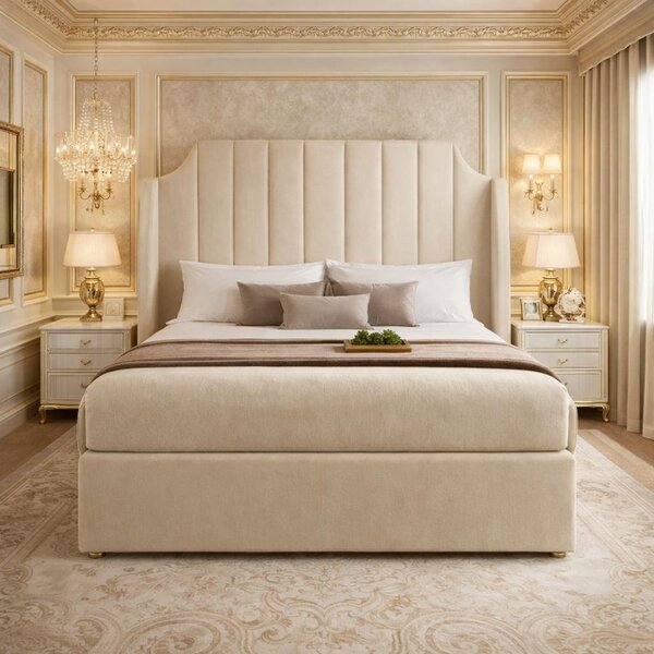 Great British Beds Winged Art Deco Divan Bed