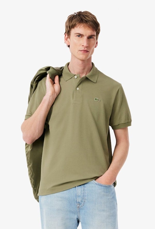 Lacoste Men's Classic Fit L.12.12 LIGHT Polo Shirt - Green