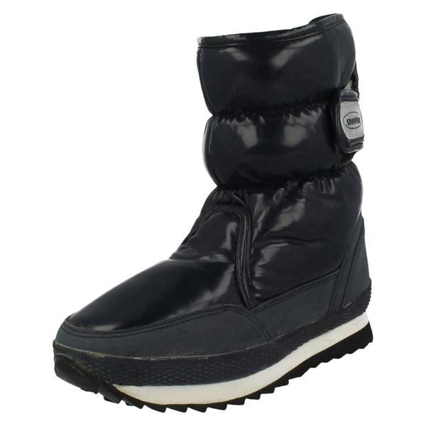 Snowfun Ladies Snowfun Rip Tape Snow Boot 8.886709