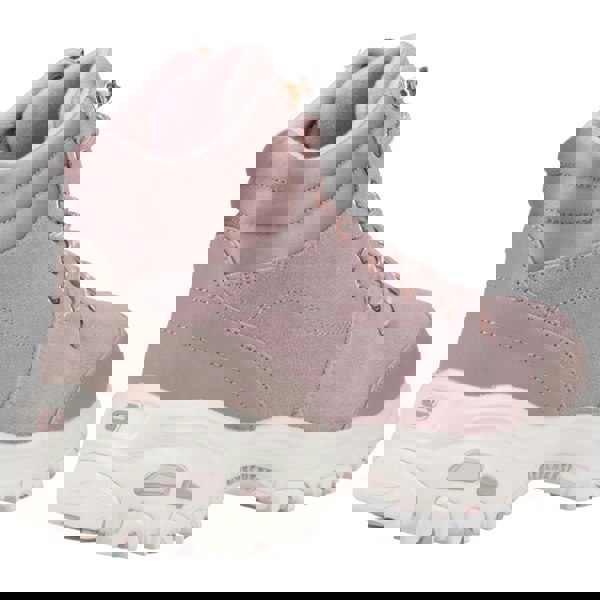 Skechers D'Lites Women's Ankle Boots in Blush Pink
