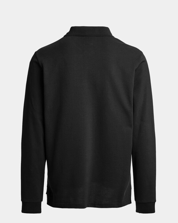 Parajumpers Kerrobert Mens Long Sleeve Polo - Black 541