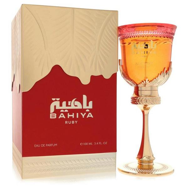 Arabiyat Prestige Arabiyat Prestige Bahiya Ruby by Arabiyat Prestige Eau De Parfum Spray (Unisex) 3.4 oz for Men 100 ml