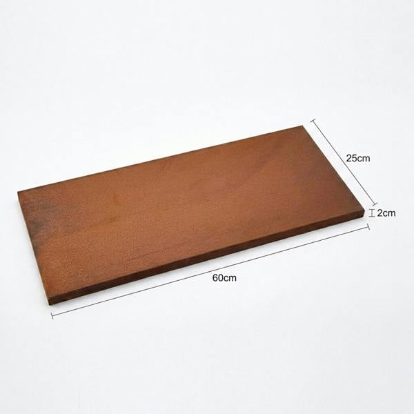 Nicoman Pre-Rusted Metal Stepping Stones – Garden Pathway Paving Slabs