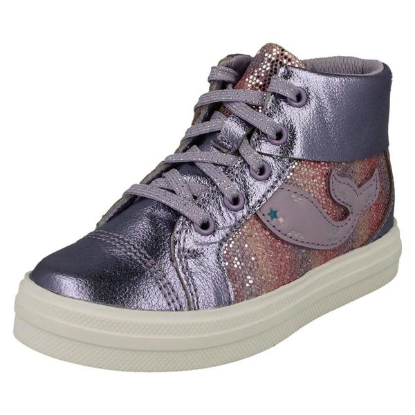 Clarks Childrens Clarks Animal Detailed Lace Up Ankle Boots Nova City