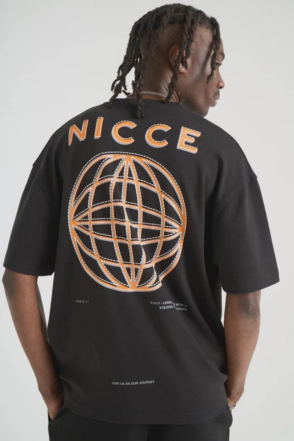 Nicce Raviti T-Shirt - Black