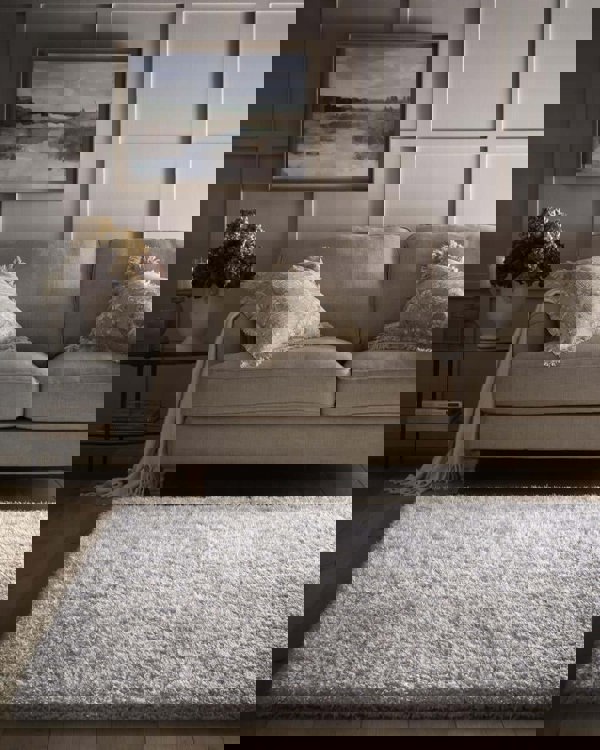 Chicago Cream Shaggy Rug | Contemporary Comfort | The Rugs