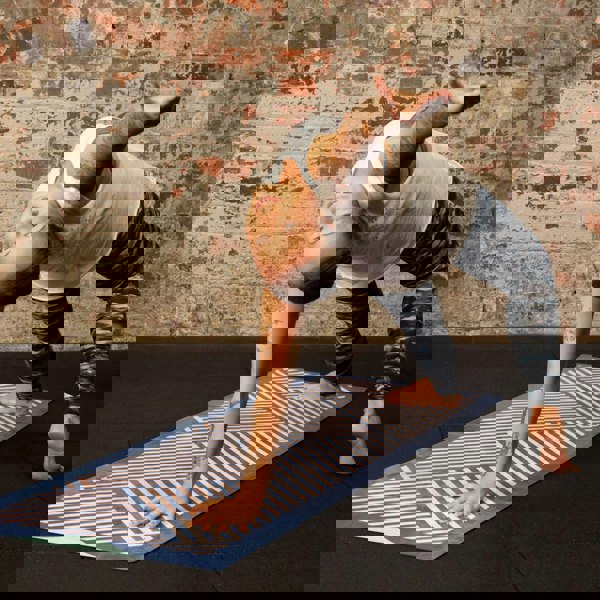 Myga Vegan Suede Yoga Mat – Luxurious Rubber Yoga Mat Available in 6 Stunning Patterns