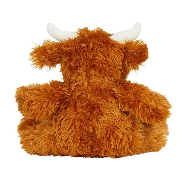 Mumbles Printme Highland Cow Plush Toy - Brown