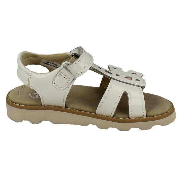 Clarks Girls Clarks Heart Detail Sandal Crown Beat K