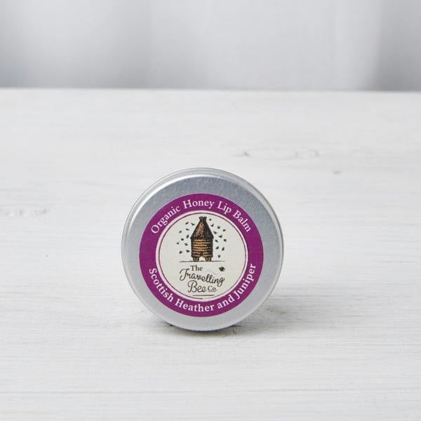 The Travelling Bee Co. Scottish Heather Honey and Juniper Organic Lip Balm
