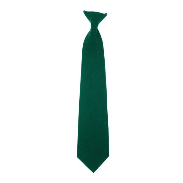 Yoko Clip-On Tie - Bottle Green