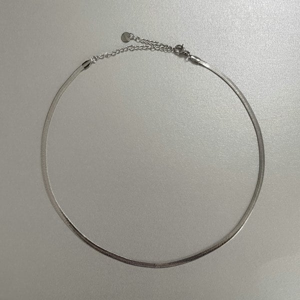 Luxe Tones Catalina Luxe Silver Toned Necklace