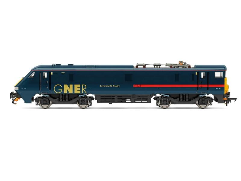 Hornby Class 91 124 'Reverend W Awdry' GNER