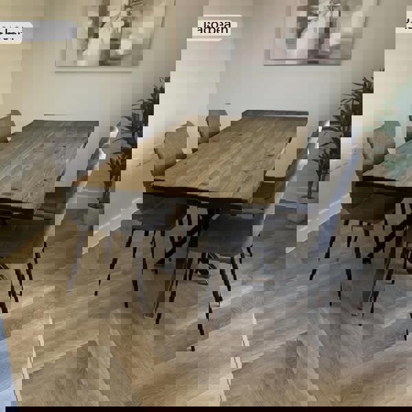 TRL Furniture Sleek & Slender Reclaimed Dining Table