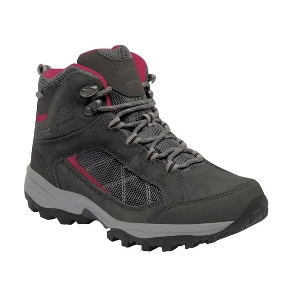 Regatta Great Outdoors Womens/Ladies Lady Clydebank Waterproof Hiking Boots - Briar/Dark Cerise