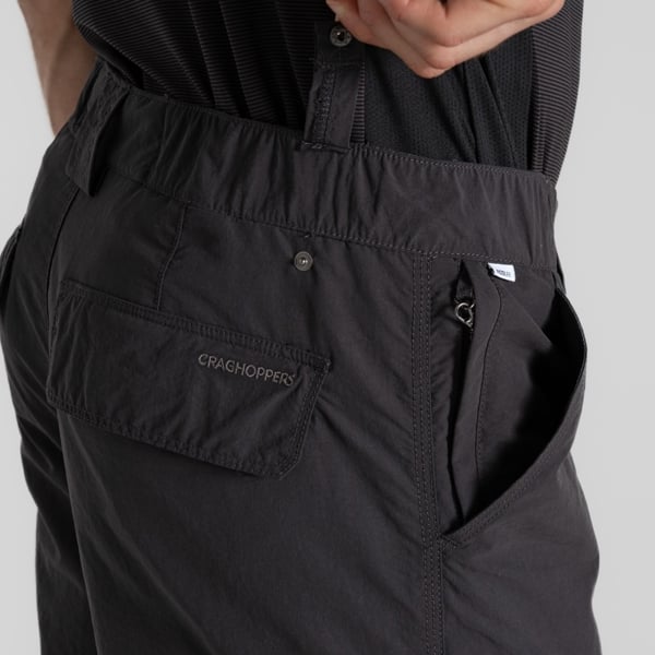 Craghoppers Men's III Nosilife Cargo Trousers - Black Pepper