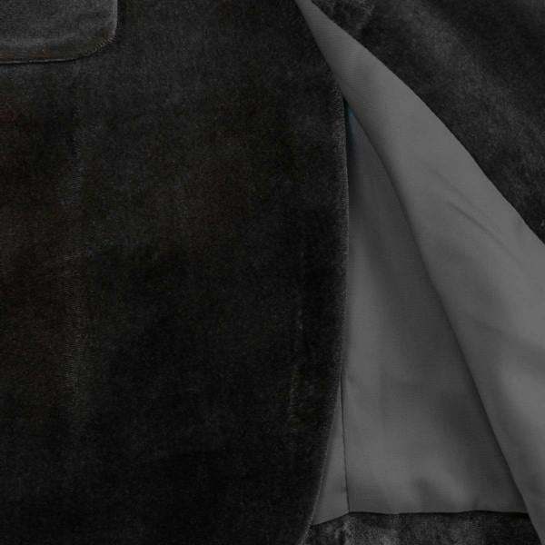 Women's Black Velvet Blazer