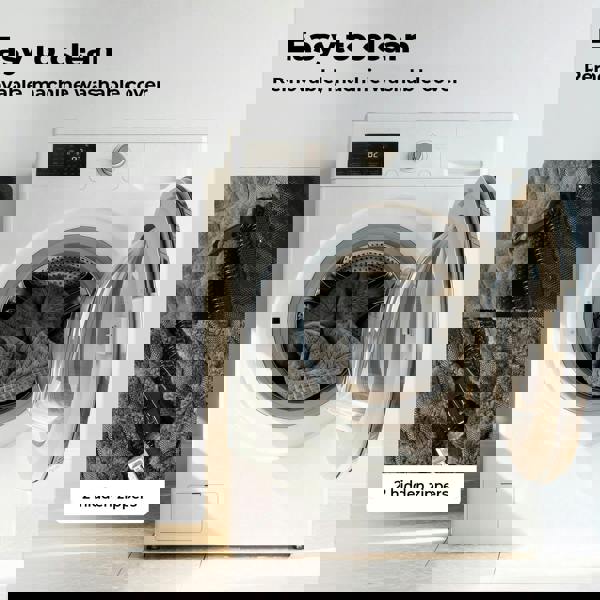 Skylos Orthopedic Plush Dog Bed Soft Washable Pet Bed Grey Cosy Cushion XXL Size