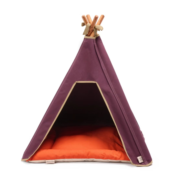 Pooch and Paws Teepee & Dog Mat Combination Set