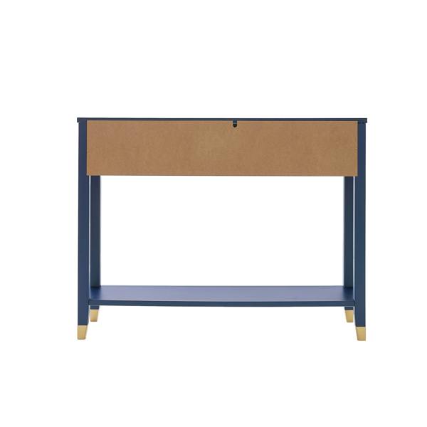 Cabinet Bits Palazzi 2 Drawer Console Table Blue H80 W105 D35cm