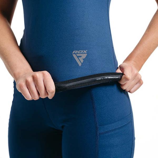 RDX Sports SWEAT VEST WOMEN'S W1 NAVY BLUE