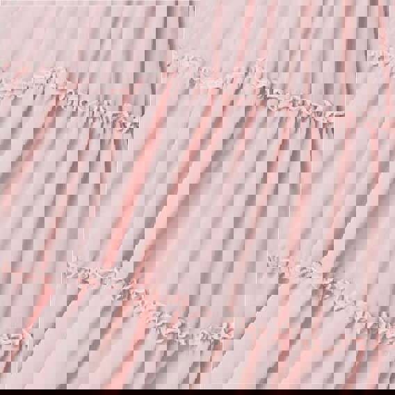 Pink | Tiered Long Sleeve Mini Dress