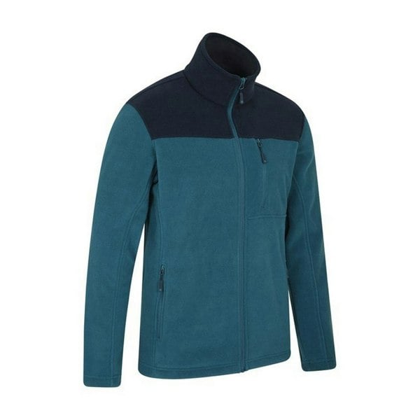 Mountain Warehouse Mens Buchanan Fleece Jacket - Blue