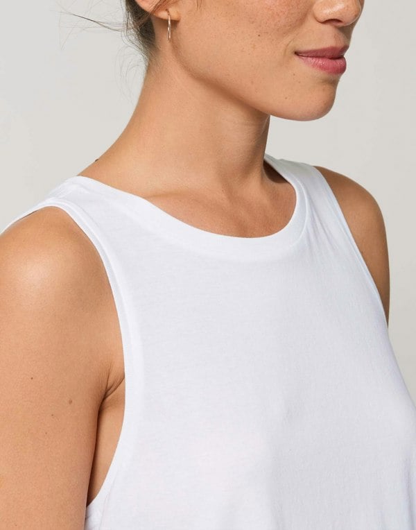 Women's Joni Tank Top – Pure White - British Boxers