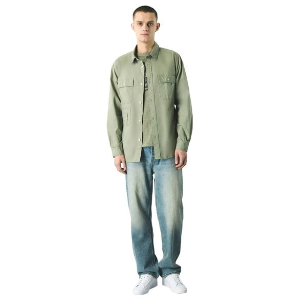 Pretty Green Brentwood Shirt Green