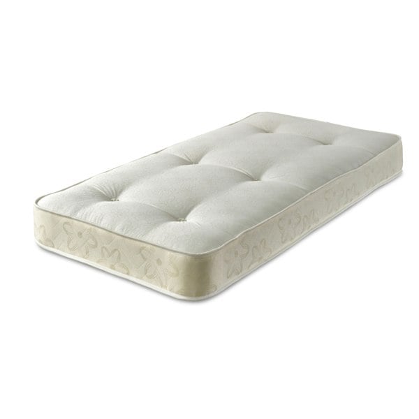 Starlight Beds Gold Damask Tufted Mattress - 17cm Deep, Dual-Sided Comfort