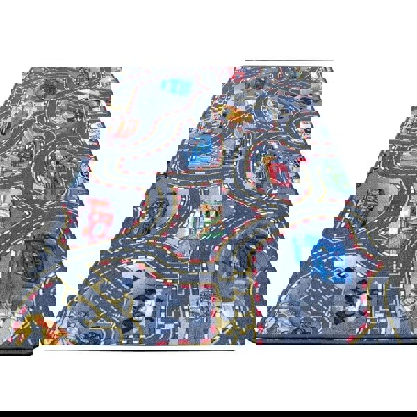 Play Rug for Kids – Race Track Design