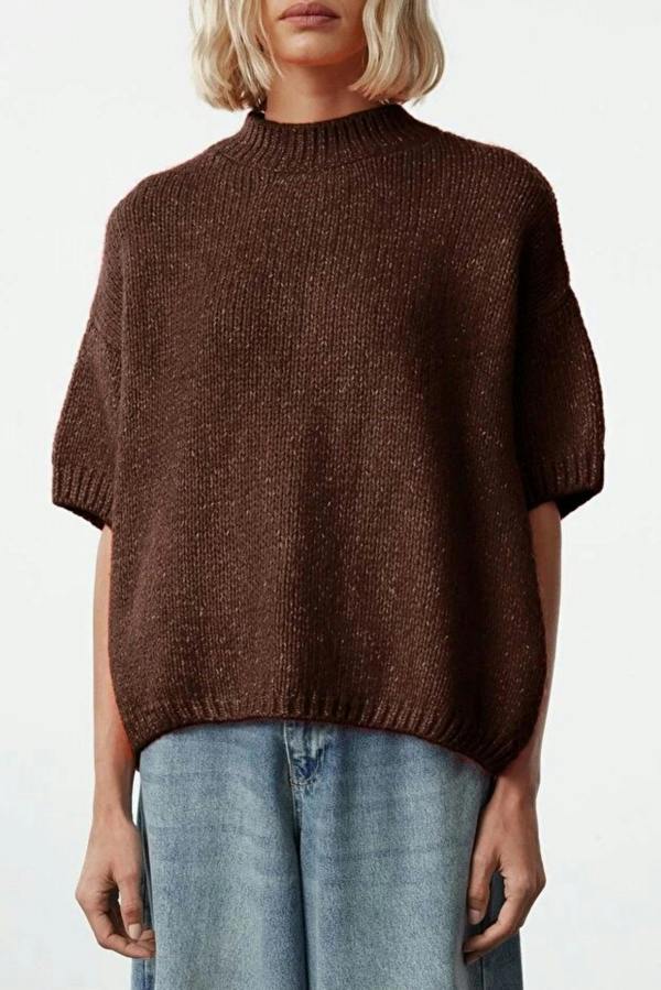 Hoxton Gal Oversized Soft-Touch Knit Sweater