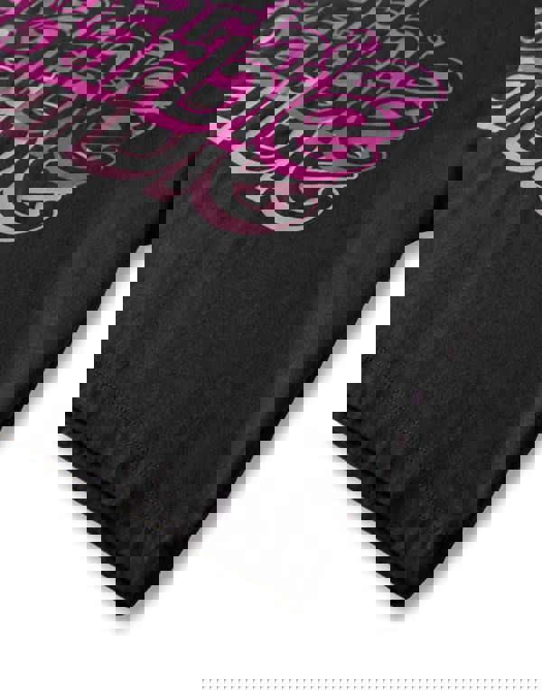 Barbie Womens Grey Triple Logo Cropped Short Sleeved T-Shirt