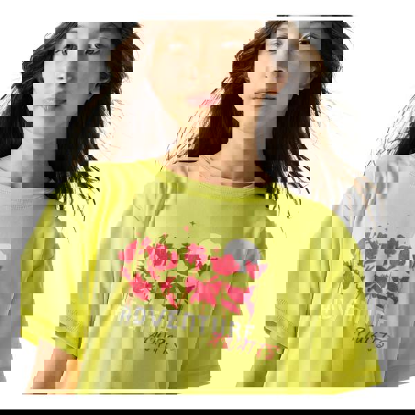 Regatta Childrens/Kids Aria Flowers T-Shirt - Canary Yellow - 