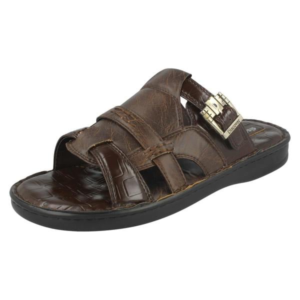 Mens Discover Step Buckle Sandals 26-601-810