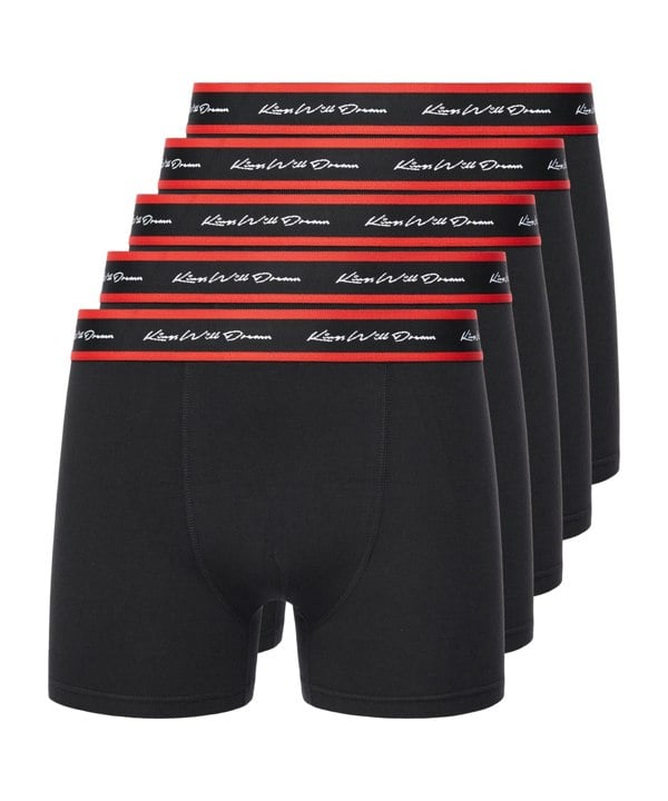 Kings Will Dream Scriptband Boxers 5pk Black