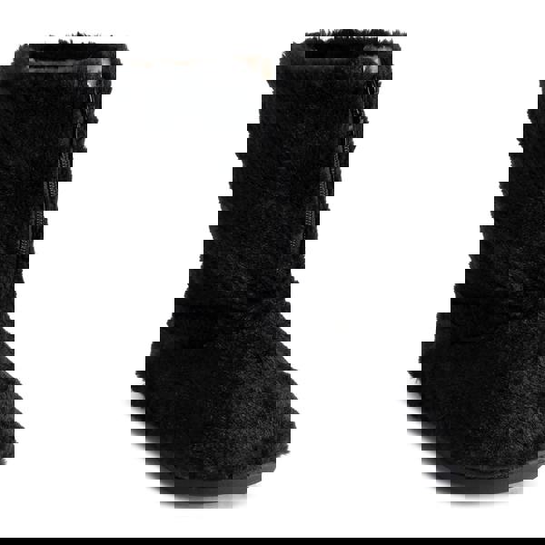 VIVA Polar Women's Memory Foam Zipper Faux Fur Cosy Boots