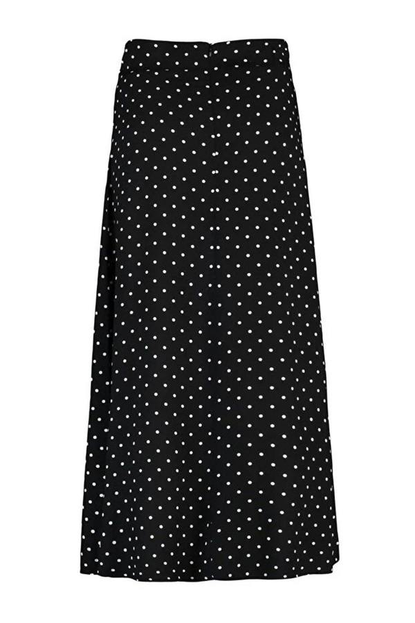 WOVCOR Patterned Bell-Shaped Skirt