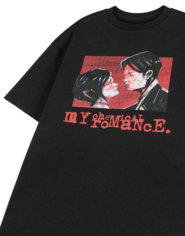 My Chemical Romance Unisex Black Three Cheers For Sweet Revenge Short Sleeved T-Shirt