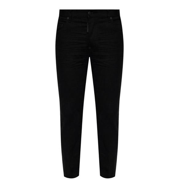 DSquared2 Womens/Ladies Black Bull Denim Jeans - Black