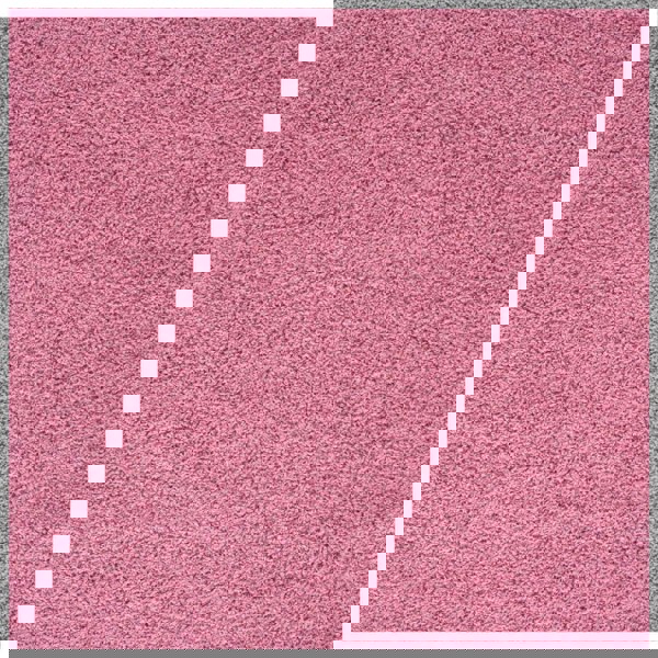 Shaggy Pink Colour Rug durable and soft, high quality