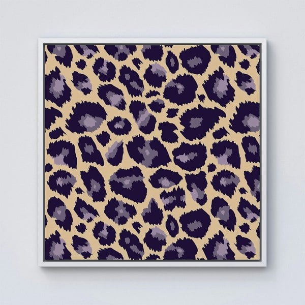 Warren Reed Leopard Print Framed Canvas