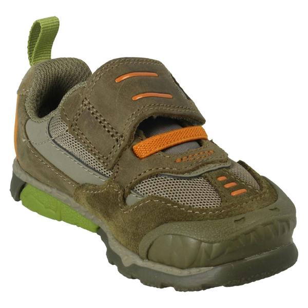 Clarks Boys Clarks Dino Design Trainers Steggy2 See T