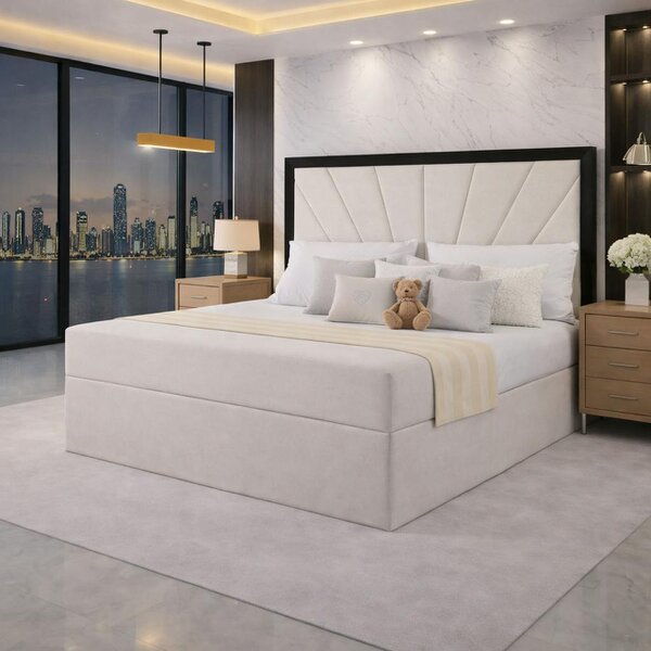 Great British Beds Mercer Contrast Border Divan Bed