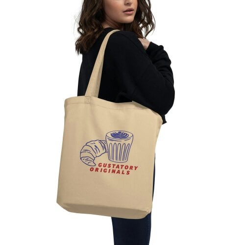 Anchor & Crew GUSTATORY Originals Postcards From Sunday Recycled Cotton Tote Bag
