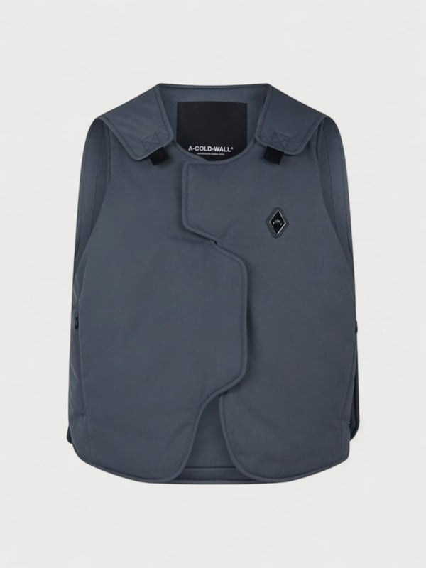 A Cold Wall A-COLD WALL* Form Gilet Onyx Grey - Mens