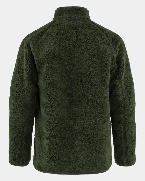 Fjallraven Vardag Pile Mens Fleece - Deep Forest 662 | CHO | Designer Mens Light Jackets